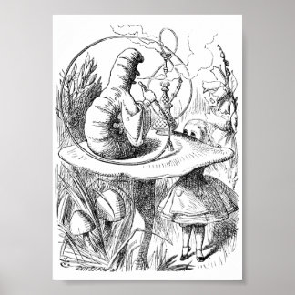 Alice ontmoet het Poster Caterstyle