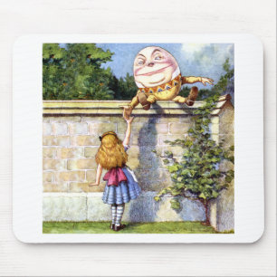 Alice ontmoet pompoen in Wonderland Muismat
