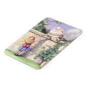 Alice ontmoet pomty Dumpty Magneet (Linkerzijde)