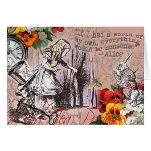 Alice onzin gordijn wonderland klassieker