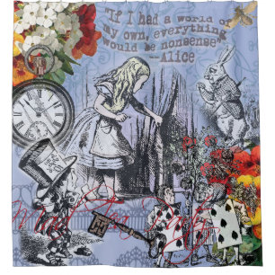 Alice onzin gordijn wonderland klassieker