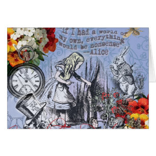 Alice onzin gordijn wonderland klassieker