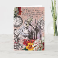 alice onzin wonderland gordijn