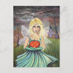 Alice op Halloween Briefkaart door Molly Harrison