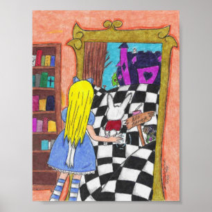 Alice partout il affiche de psyché