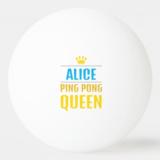 Alice Pingpongballen (Voorkant)