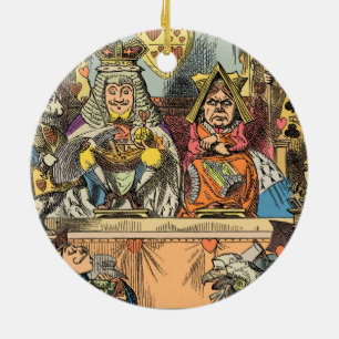 Alice Proces van de Schoppenboer Oudheidkundig Keramisch Ornament