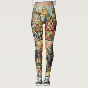 Alice Proces van de Schoppenboer Oudheidkundig Leggings