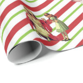 Alice Queen of Hearts Dutchess Knight Humpty Cadeaupapier (Rol Hoek)