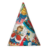  Alice/Rood Ridderhout/Goldilocks Feesthoedjes (Rechts)