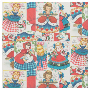 Alice/Rood Ridderhout/Goldilocks Stof