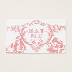 Alice rose au pays des merveilles Cartes alimentai