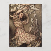 Alice s'agite en jouant aux cartes (Devant)