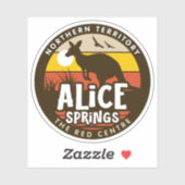 Alice Springs, NT Australië Sticker (Vel)