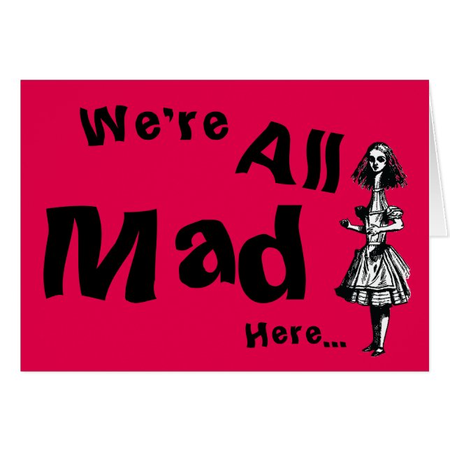 Alice Stretched in Wonderland (Voorkant Horizontaal)