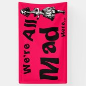  Alice Stretched in Wonderland Spandoek (Verticaal)