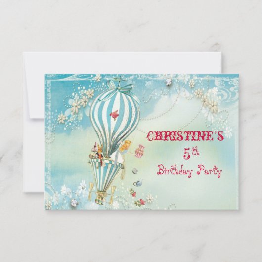 Alice Tea op vier RSVP (Voorkant)