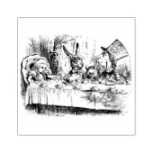 Alice Tea Party Rubberstempel (Afrduk)