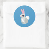 Alice the Rabbit Ronde Sticker (Tas)