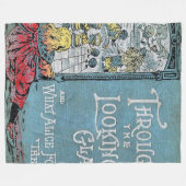Alice Through the look Glass Fleece Deken (Voorkant (Horizontaal))