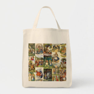 Alice Through the zien Glass Grocery Tas