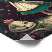 Alice Verdwaald in Wonderland   Poster (Hoek)