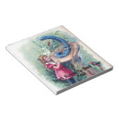  Alice voedt je hoofd Notitieblok (Schuin)