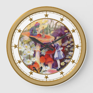 Alice vraagt advies van de derde pijler grote klok