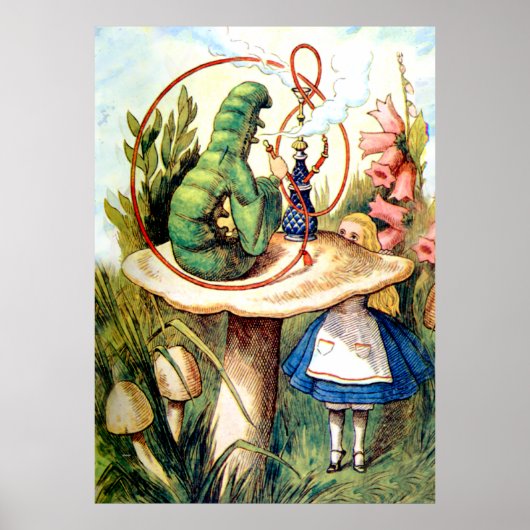 Alice vraagt advies van een derde pijler poster (Voorkant)