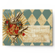  Alice White Rabbit A7 Enveloppen