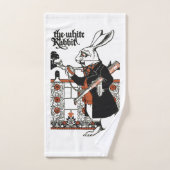 Alice White Rabbit Classic Wonderland (Serviette à main)