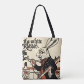 Alice White Rabbit Classic Wonderland Draagtas (Achterkant)