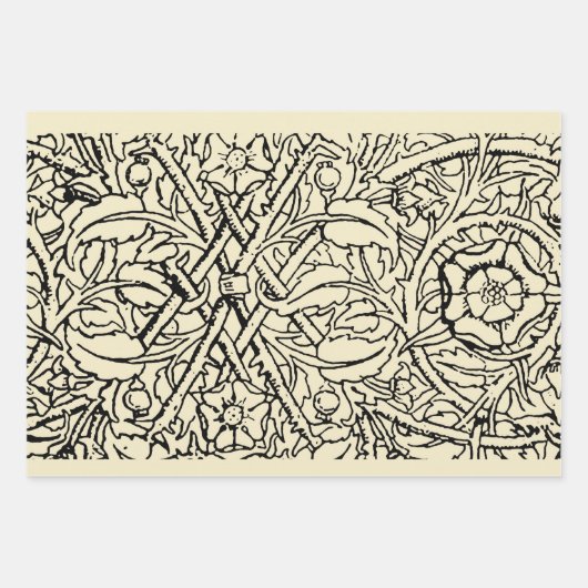 Alice White Rabbit Classic Wonderland Inpakpapier Vel (Voorkant 2)