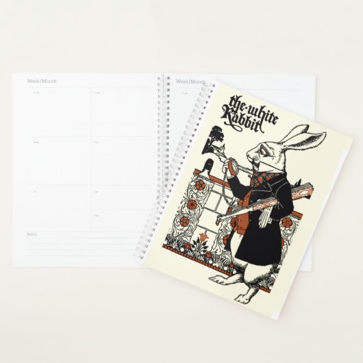 Alice White Rabbit Classic Wonderland Planner (Display)