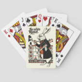 Alice White Rabbit Classic Wonderland Pokerkaarten (Achterkant)