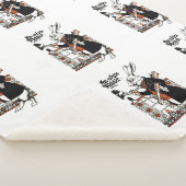 Alice White Rabbit Classic Wonderland Sherpa Deken (3/4)