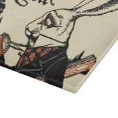 Alice White Rabbit Classic Wonderland Snijplank (Hoek)