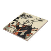 Alice White Rabbit Classic Wonderland Tegeltje (Zijkant)