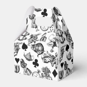 Alice White Rabbit Wonderland Cheshire Cat Bedankdoosjes