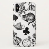 Alice White Rabbit Wonderland Classic Case-Mate iPhone Case (Achterkant)