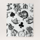 Alice White Rabbit Wonderland Classic Legpuzzel (Verticaal)