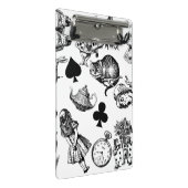 Alice White Rabbit Wonderland Classic Mini Klembord (Schuin)
