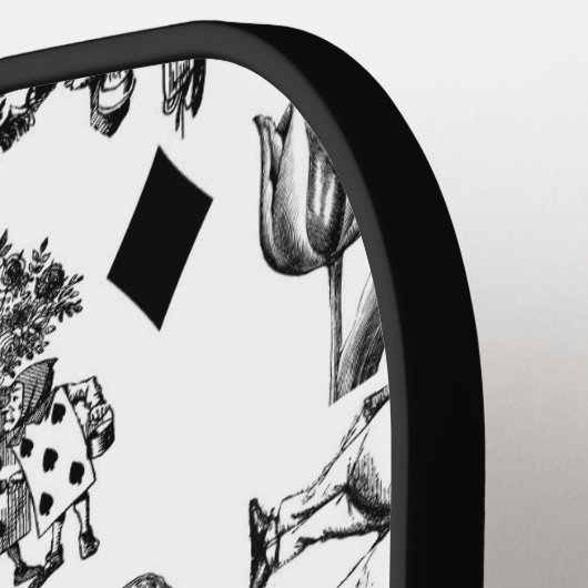 Alice White Rabbit Wonderland Classic Pickleball Paddle (Links Detail)