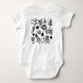 Alice White Rabbit Wonderland Classic Romper (Achterkant)