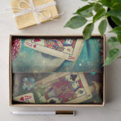 Alice Wonderland Dreams  Fantasy Decoupage Tissuepapier (Geschenk)