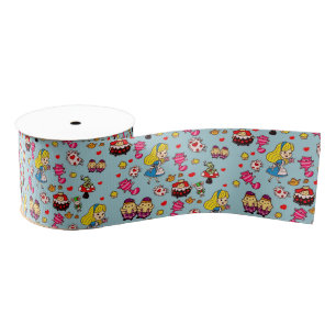 Alice Wonderland Mad Hatter Kat Doodle Kunst door  Grosgrain Lint
