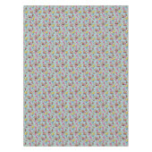 Alice Wonderland Mad Hatter Kat Doodle Kunst door Tafelkleed (Voorkant)