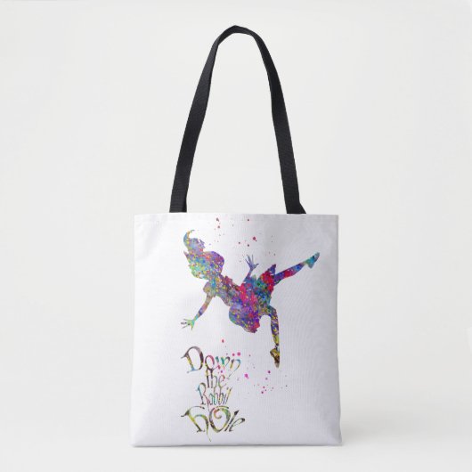 Alice Wunderland Tasche Tote Bag (Voorkant)