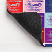 Alice zwemt in een zwembad van tranen pop kunst muismat (Hoek)