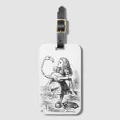 Alice's Adventures in Wonderland (1890) Bagagelabel (Voorkant (verticaal))